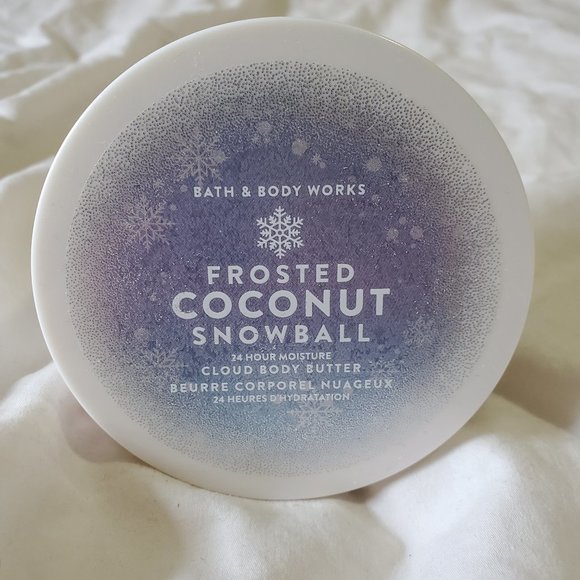 NWT Bath and Body Works Frosted Coconut Snowball Body Butter - Picture 1 of 3